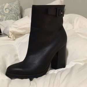 Black Urban Outfitters Heeled Boot